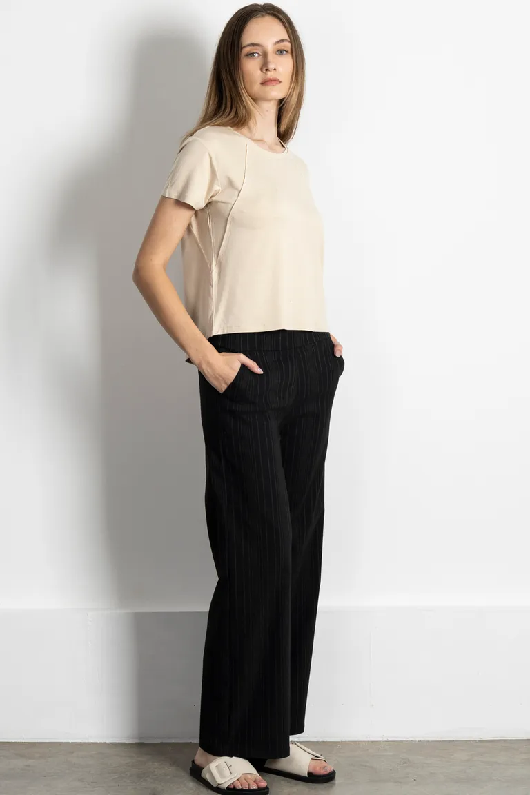Pantalón ancho y elegante de corte relajado para mujer de Kill en Pantalones para argentina
