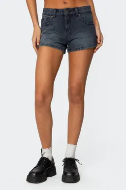 Shorts denim siobhan tiro medio de Edikted en Shorts para argentina