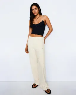 Top de tirantes con volantes de Bershka en Tops para argentina