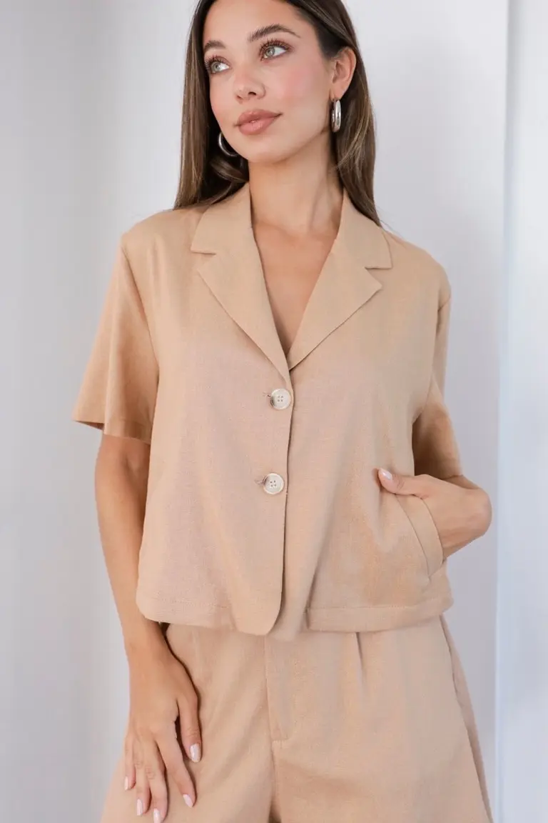 Chaqueta de Lino de Hesed en Chaquetas para argentina