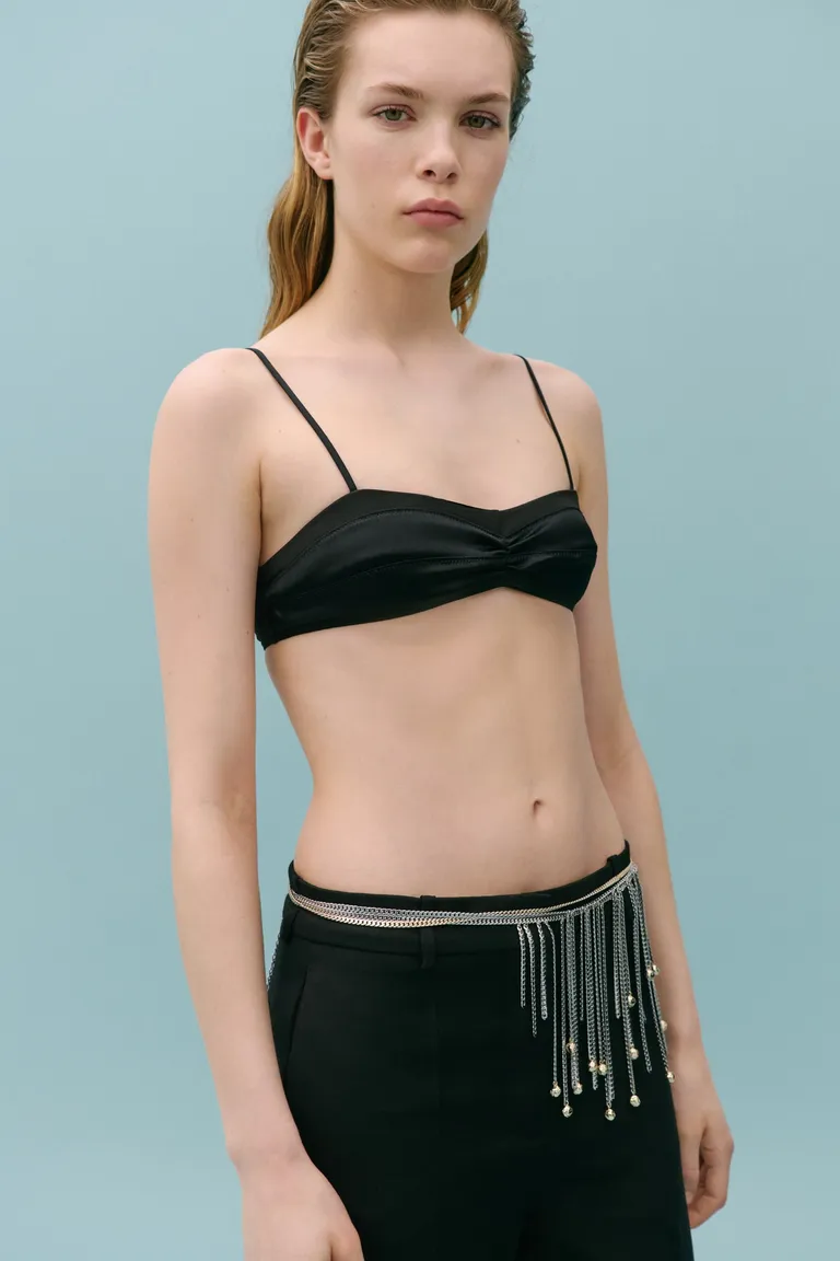 Sujetador costuras decorativas de Mango en Ropa Interior y Medias para argentina