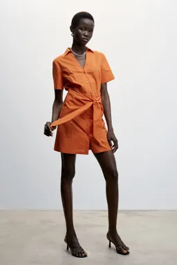 Vestido camisero con lazo de Mango en Vestidos para argentina