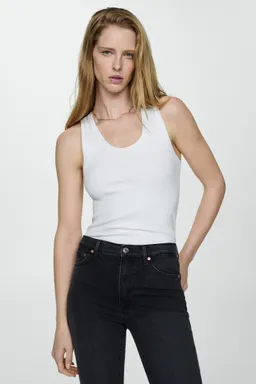 Jeans claudia slim crop de Mango en Pantalones para argentina