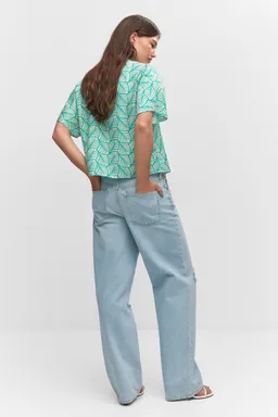 Camisa estampada con botones de Mango en Camisas para argentina