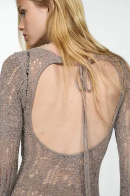 Vestido punto desagujado de Mango en Vestidos para argentina