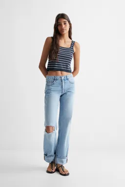 Top rayado con tirantes de Mango Teen en Tops para argentina