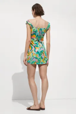 Vestido estampado corto de Mango en Vestidos para argentina