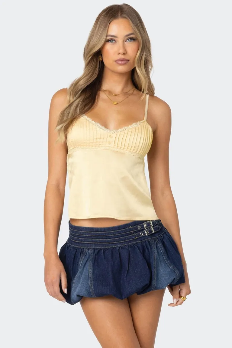 Musculosa blanca encaje de Edikted en Tops para argentina