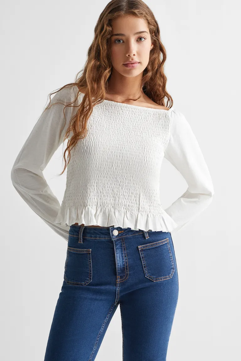 Jeans flare bolsillos de Mango Teen en Pantalones para argentina
