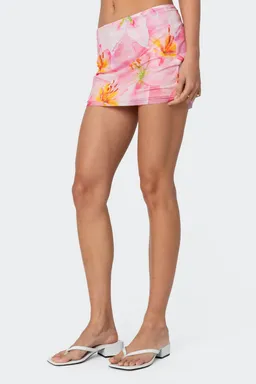Mini falda estampada stassi de Edikted en Faldas para argentina