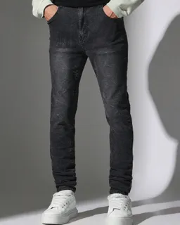Vaqueros premium ajustados desgastados denim de Sumwon en Pantalones para argentina