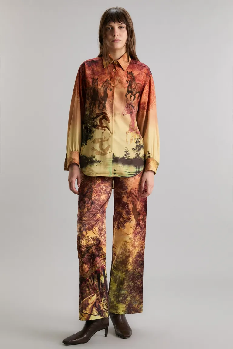 Pantalón vintage con diseño exclusivo y elegante para mujer de Kosiuko en Pantalones para argentina