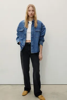 Jeans miami rectos tiro medio de Mango en Pantalones para argentina