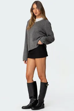 Sweater oversized cuello martha de Edikted en Buzos y Sweaters para argentina