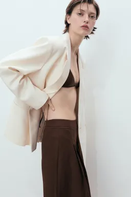 Bermudas traje mezcla lino de Mango en Faldas para argentina