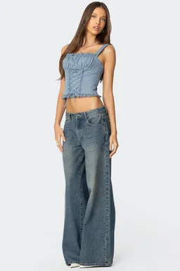 Corset juliet con cordones de Edikted en Tops para argentina