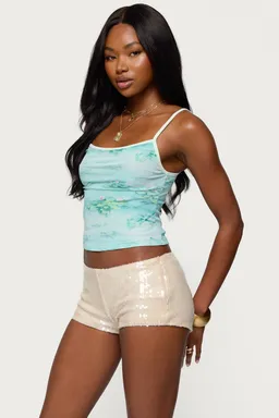 Musculosa everlyn lirio acuático de Edikted en Tops para argentina
