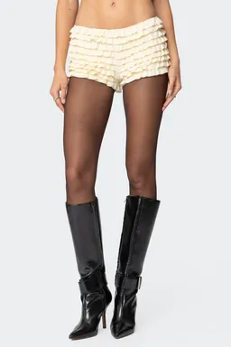 Shorts micro con volantes de Edikted en Shorts para argentina
