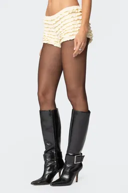 Shorts micro con volantes de Edikted en Shorts para argentina