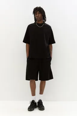 Bermuda jogger estructura diagonal de Pull&Bear en Bermudas y Shorts para argentina