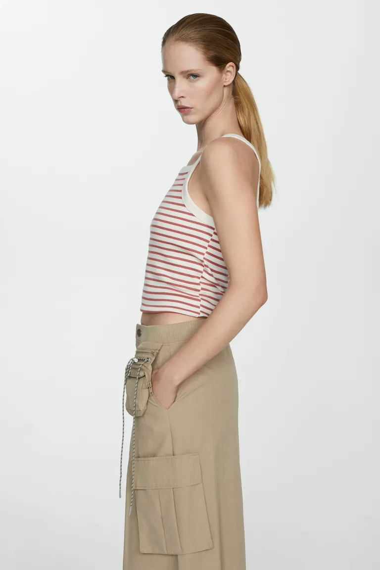 Top punto rayas de Mango en Tops para argentina
