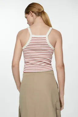 Top punto rayas de Mango en Tops para argentina