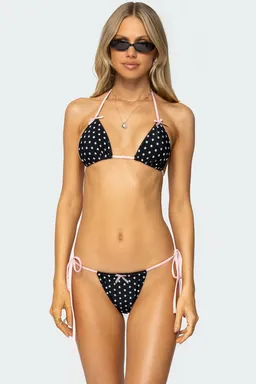 Top bikini estampado lunares de Edikted en Swimwear y Beachwear para argentina