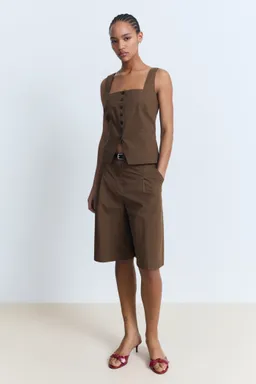 Chaleco traje algodón de Mango en Chalecos para argentina