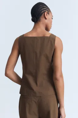 Chaleco traje algodón de Mango en Chalecos para argentina