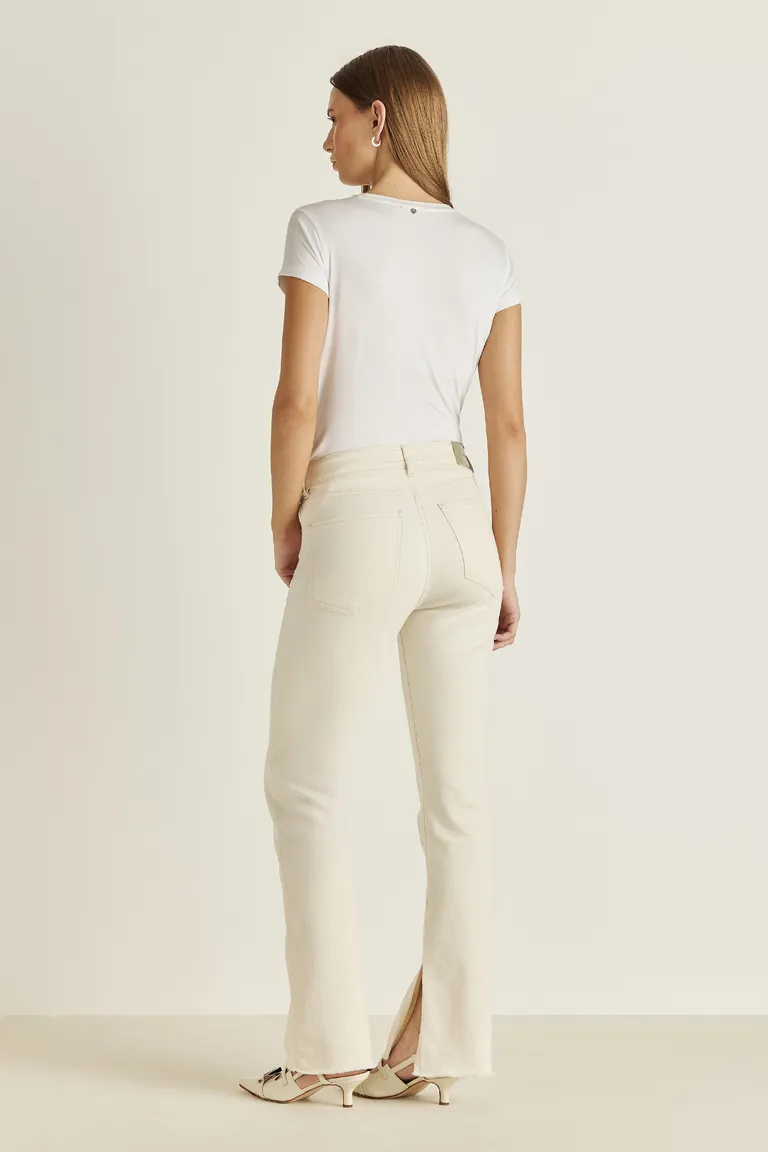 Remera de punto liviano con diseño exclusivo de strass de Tucci en Remeras para argentina