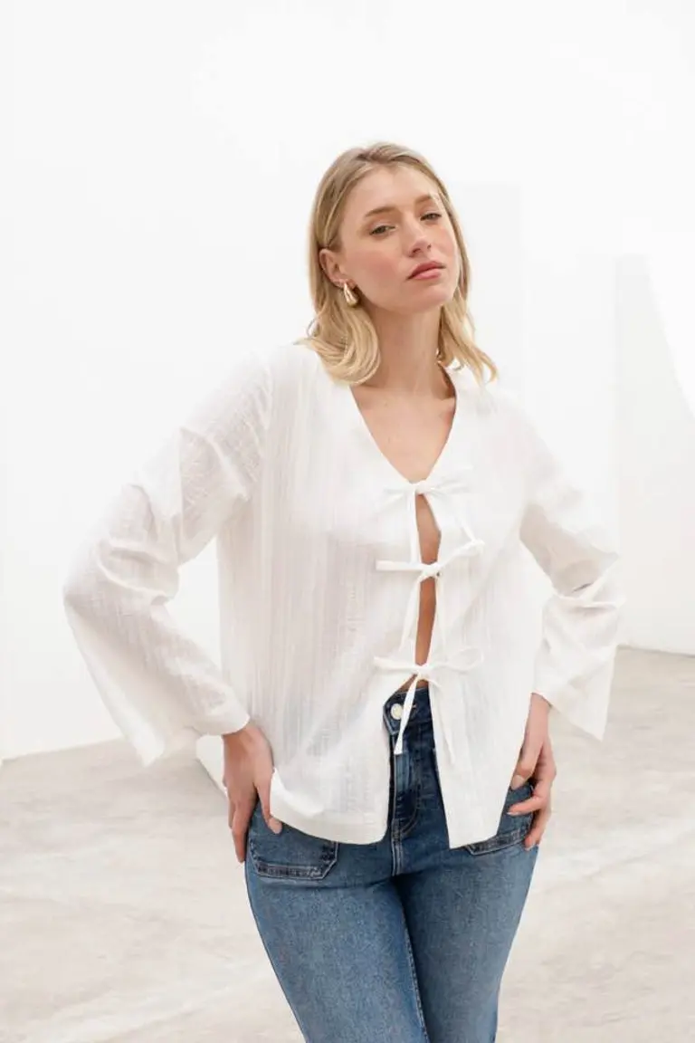 Blusa Manga Larga de Hesed en Blusas para argentina