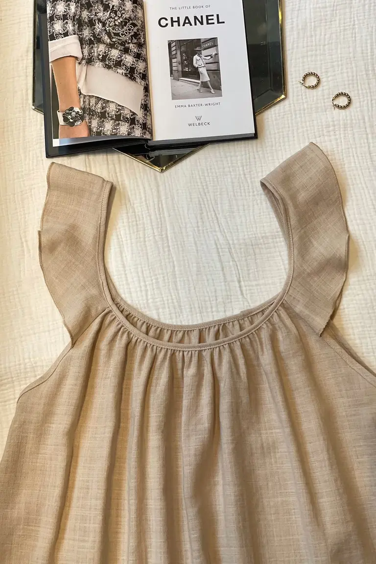 Musculosa con Volados de Hesed en Blusas para argentina