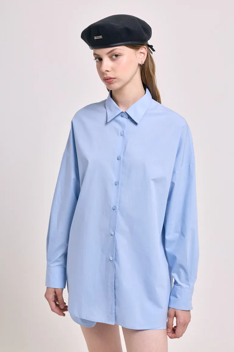 Camisa de corte amplio con botones frontales y cuello clásico de 47 Street en Camisas para argentina