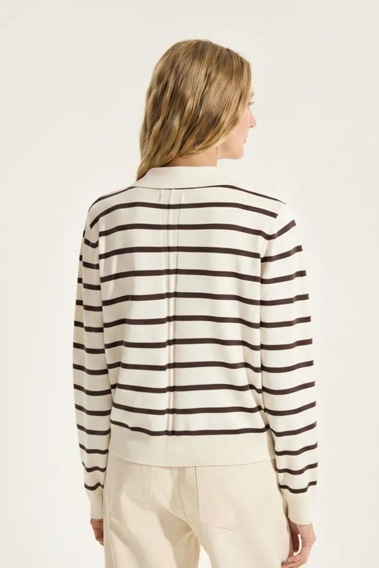 Chaqueta tejida de calce básico, manga larga y cierre metálico para un look versátil de Portsaid en Chaquetas para argentina