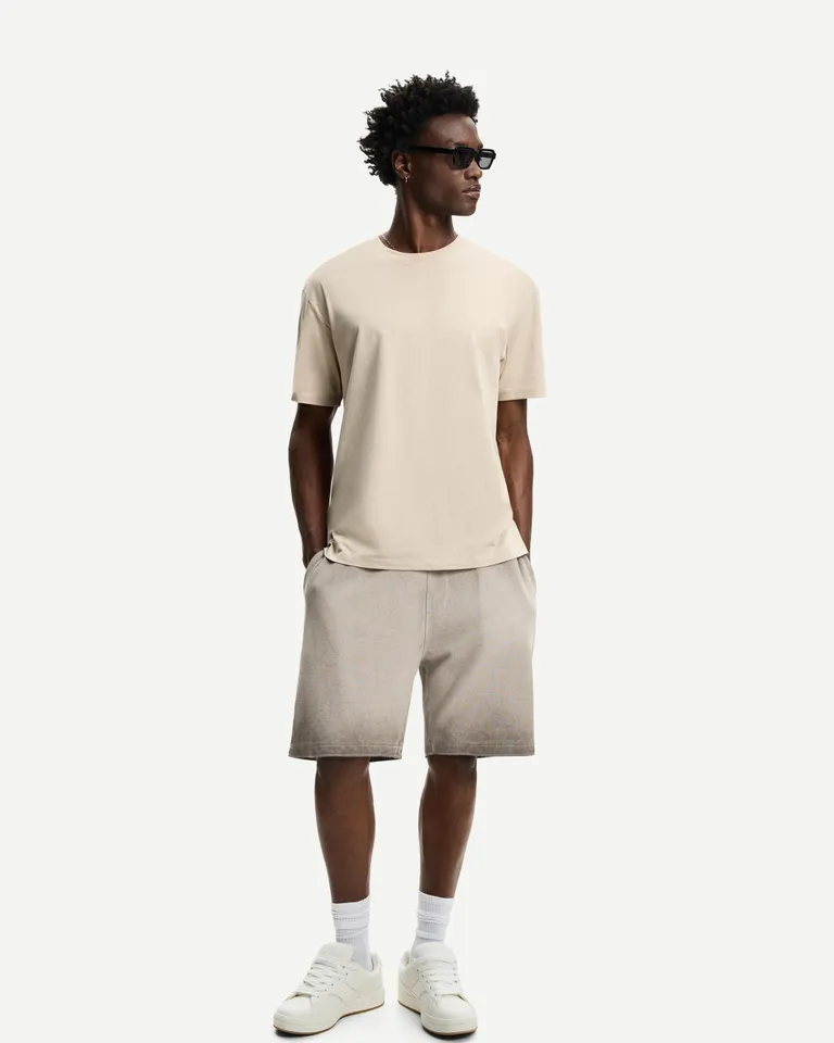 Bermuda waffle efecto lavado de Bershka en Bermudas y Shorts para argentina