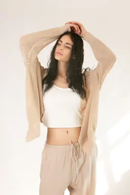 Saco calado básico de Nicole en Buzos y Sweaters para argentina