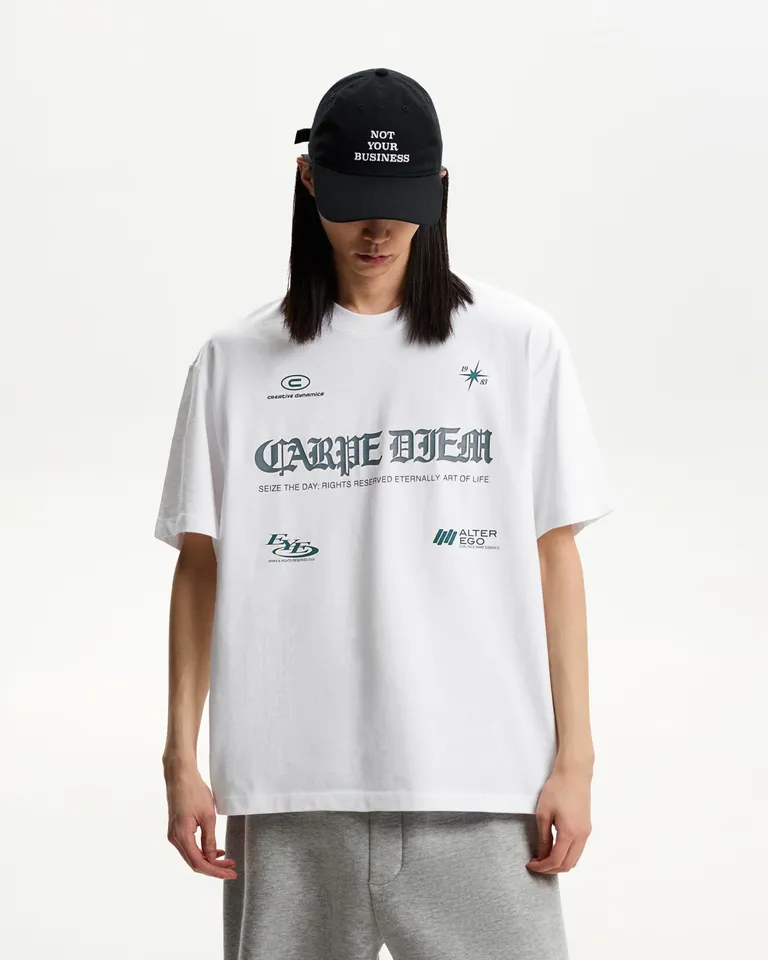 Remera manga corta estampada de Bershka en Remeras y Polos para argentina