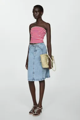 Top bandeau algodón de Mango en Tops para argentina