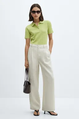 Sweater polo manga corta de Mango en Tops para argentina
