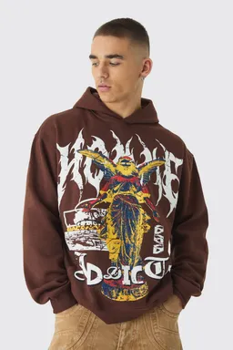 Buzo boxy estampado renacentista de Boohooman en Buzos y Sweaters para argentina