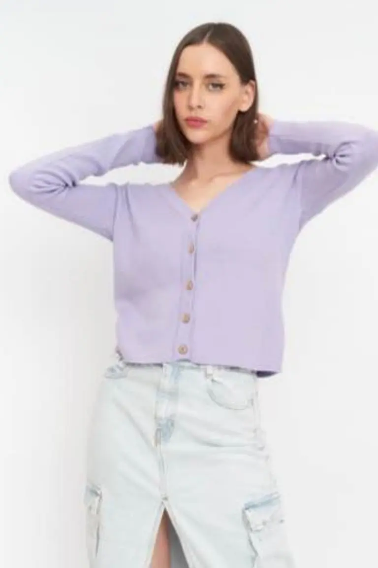 Saco corto escote V de Hesed en Buzos y Sweaters para argentina