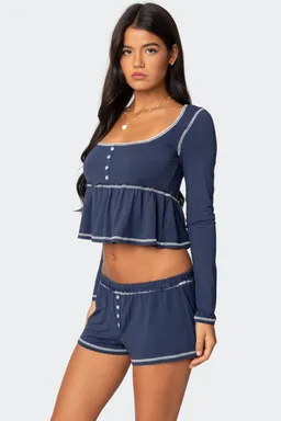 Top babydoll arianne contraste de Edikted en Pijamas y Sleepwear para argentina