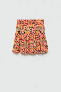 Falda estampada con abalorios de Mango Teen en Faldas para argentina
