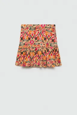 Falda estampada con abalorios de Mango Teen en Faldas para argentina