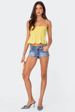 Musculosa millie fruncida de Edikted en Tops para argentina
