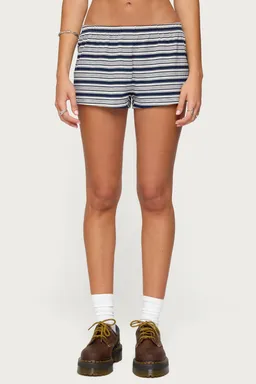 Shorts rayados glennon de Edikted en Shorts para argentina