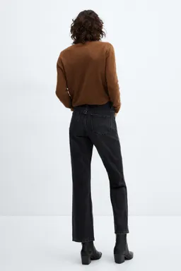 Jeans rectos tiro medio de Mango en Pantalones para argentina
