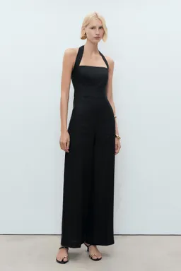Mono halter lino de Mango en Monos para argentina