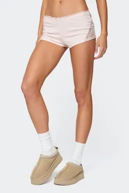 Shorts encaje arcadia de Edikted en Pijamas y Sleepwear para argentina