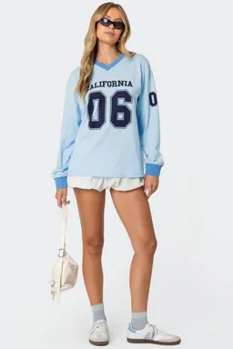 Remera manga larga oversize de Edikted en Remeras para argentina